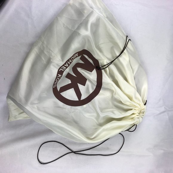 Michael Kors Hamilton Lock Tan Leather Chain Chic Minimalist Shoulder Bag - Picture 16 of 16